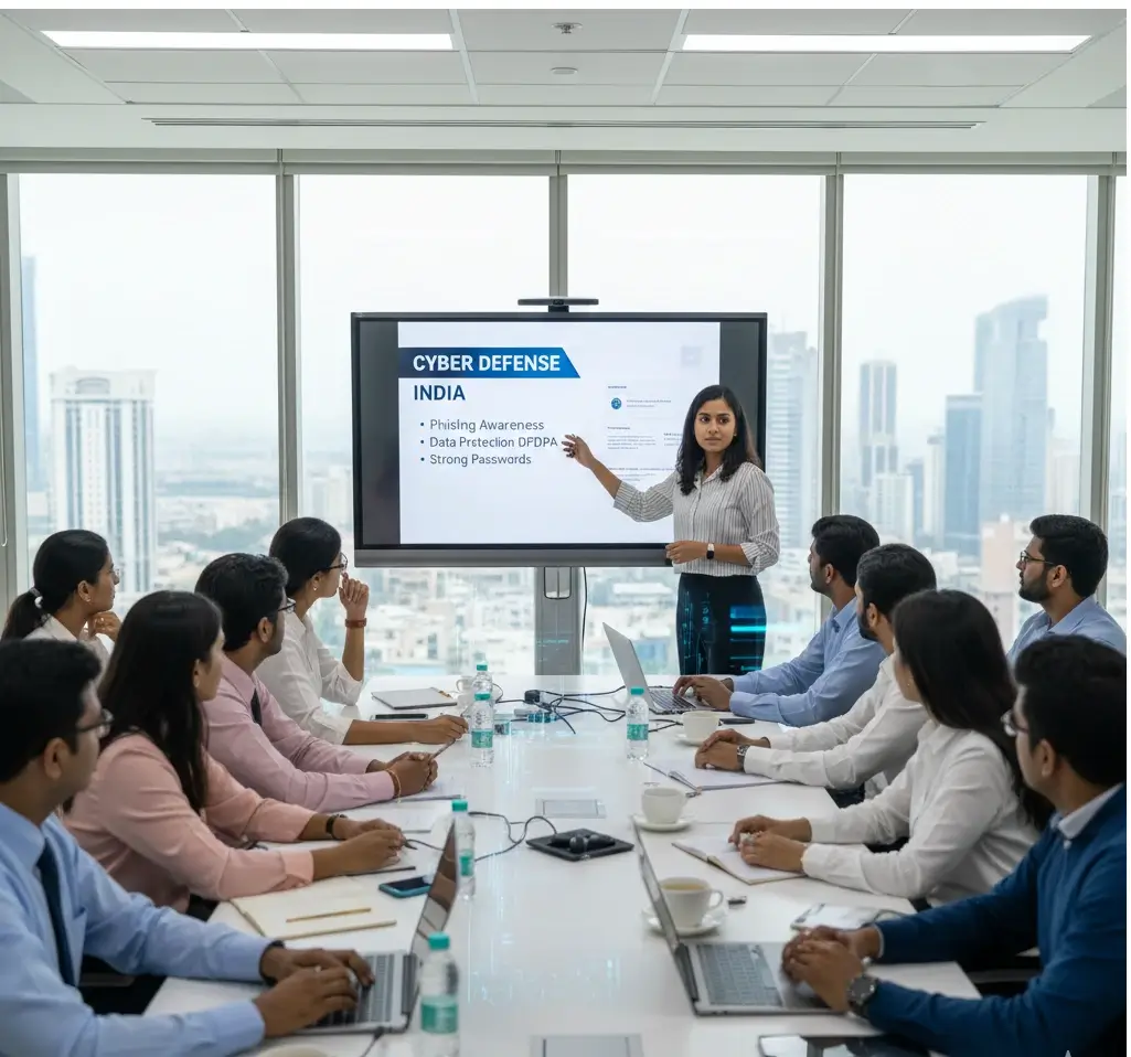 Cybersecurity Training for Employees in Indian Corporate Office