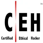 Certified Ethical Hacker (CEH) certification logo – held by CodeTechLab’s cybersecurity trainers and auditors.